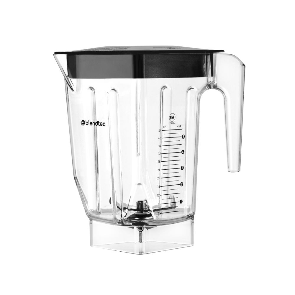 Blendtec WildSide Ultra Jar w/Spout, Ultra Lid, Commercial (88oz Total Capacity)