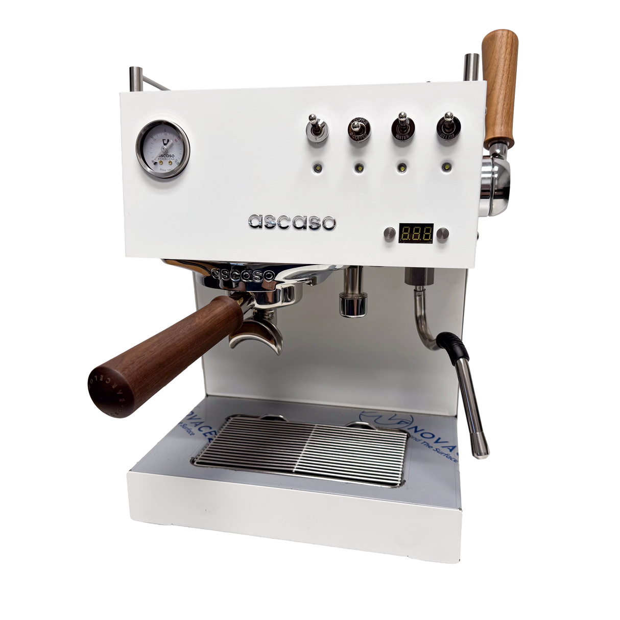 Ascaso Steel DUO PLUS - White - 20 Amp - Open Box