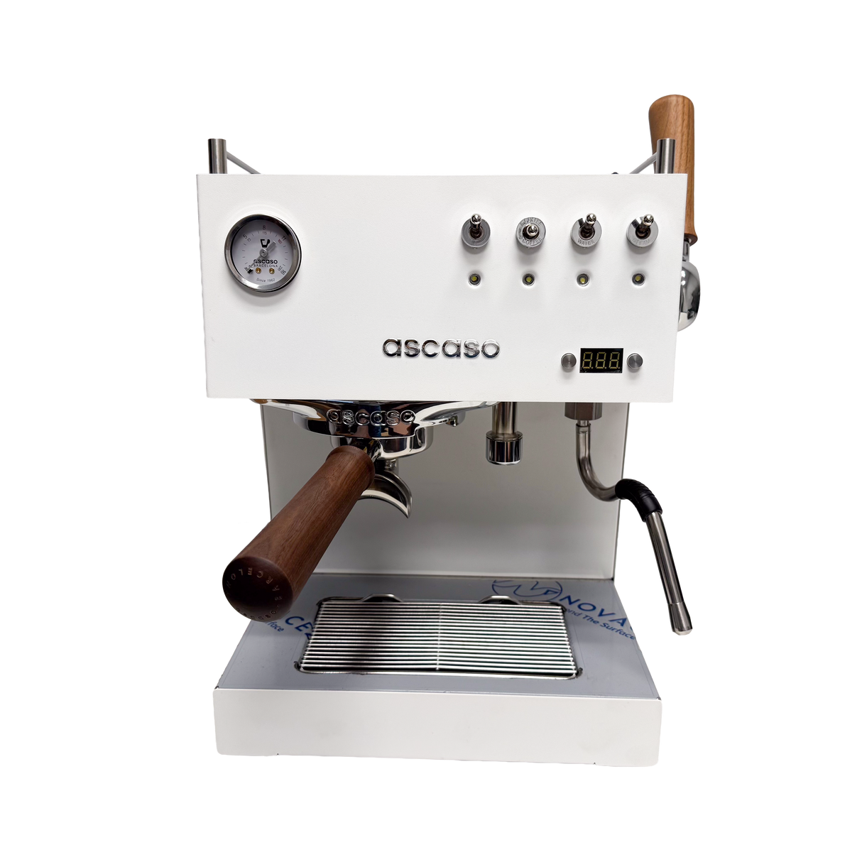 Ascaso Steel DUO PLUS - White - 20 Amp - Open Box