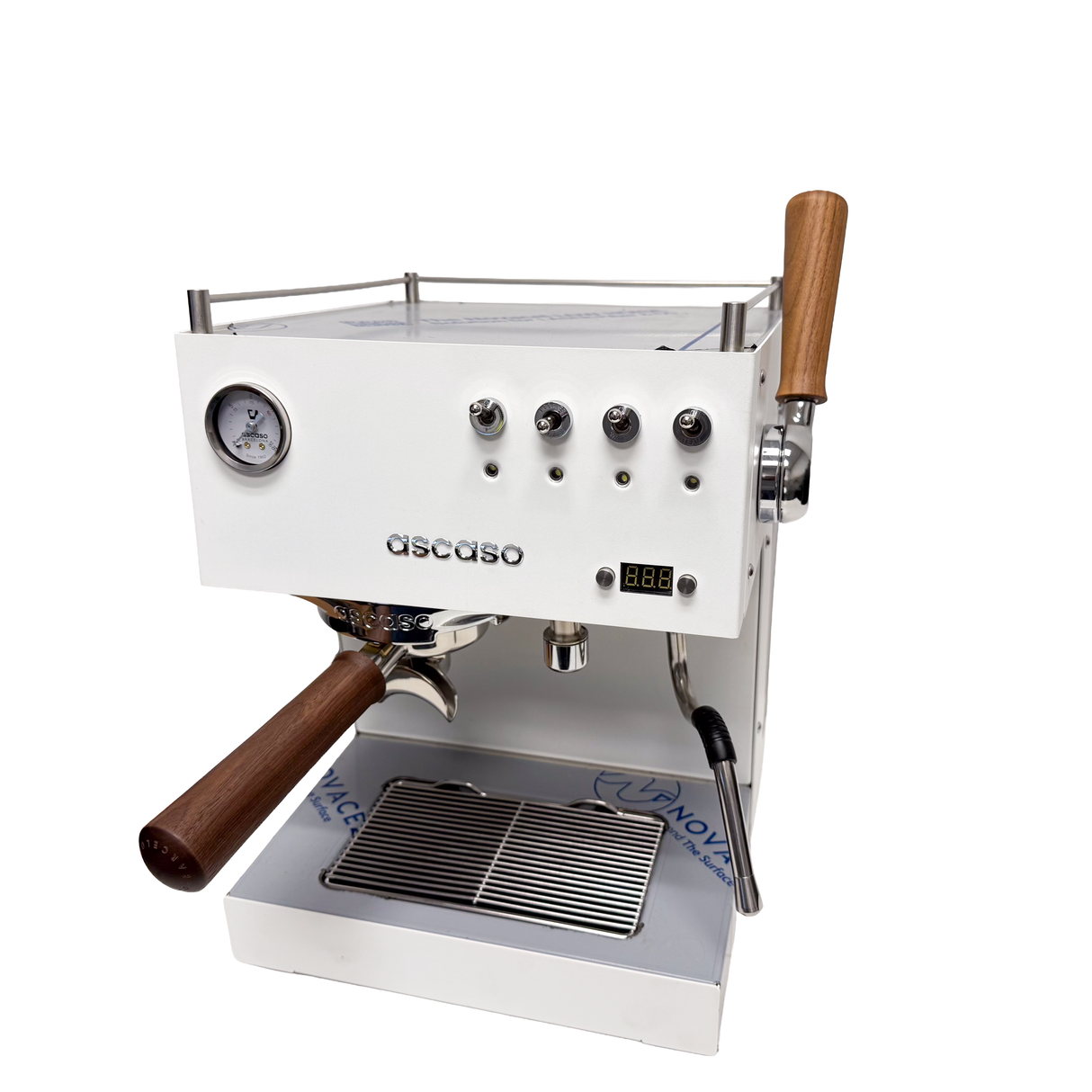 Ascaso Steel DUO PLUS - White - 20 Amp - Open Box