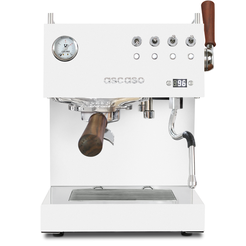 Ascaso Steel DUO PLUS - White - 20 Amp - Open Box