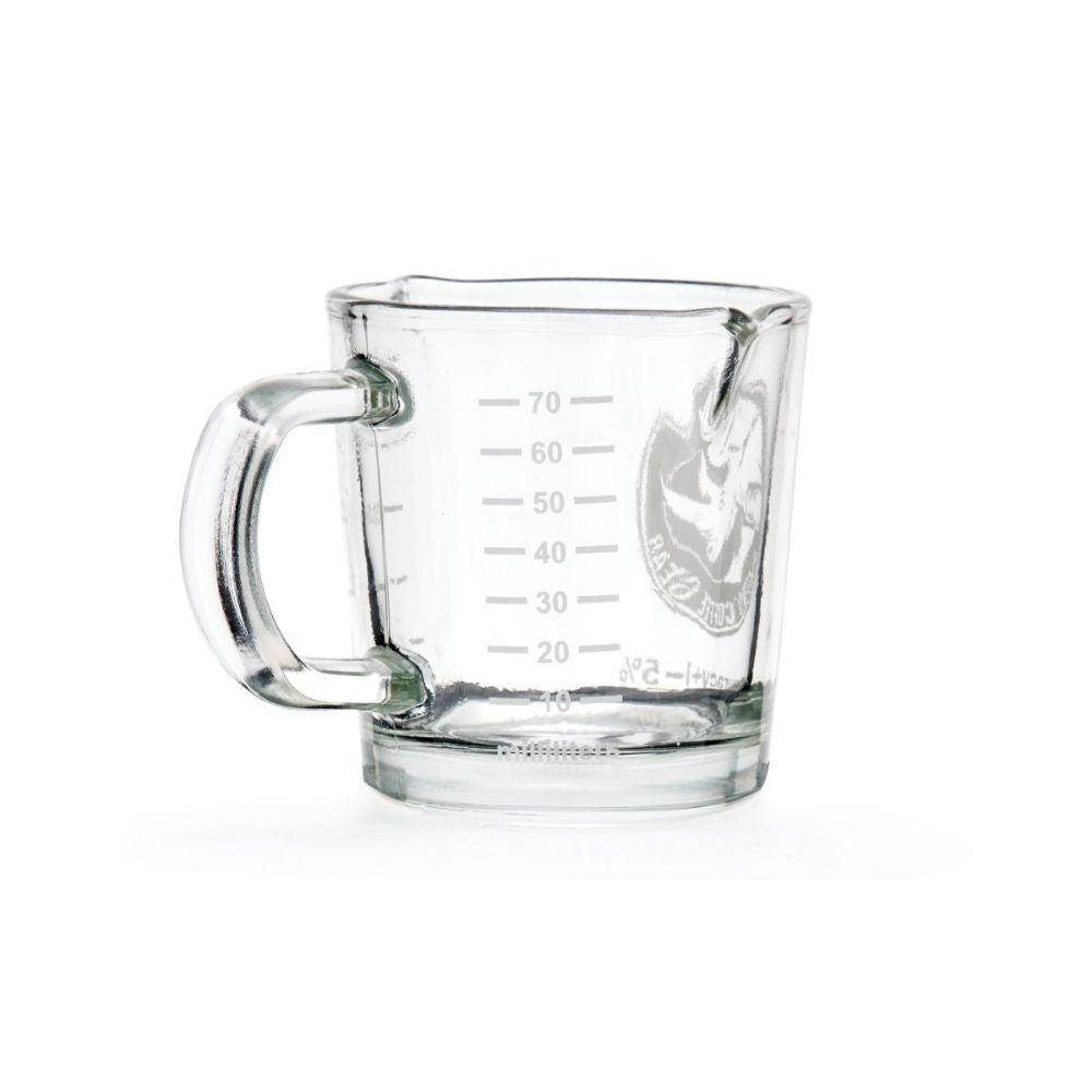 Rhino Coffee Gear Shot Glass - Double Spout (70ml/2.4oz)