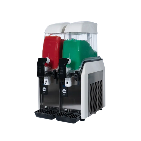 Elmeco First Class 2 Bay Frozen Beverage Slush Machine