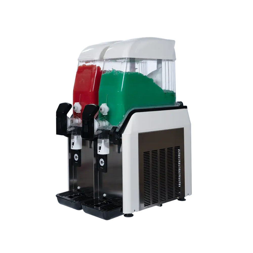 Elmeco First Class 2 Bay Frozen Beverage Slush Machine
