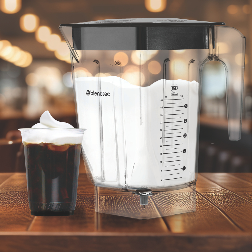 Blendtec Cold Foam Ultra Jar with Hard Lid (88oz Capacity)