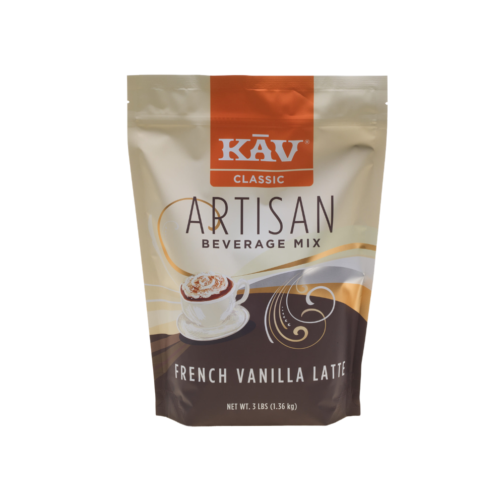 KAV Classic Artisan French Vanilla Latte Beverage Mix