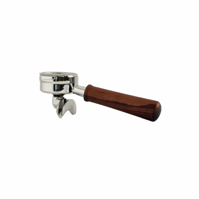 Ascaso 2 Coffee Spout Filterholder - Walnut Wood Handle (PM.529)