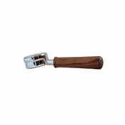 Ascaso Bottomless Stainless Steel/Walnut Filterholder (PM.558)