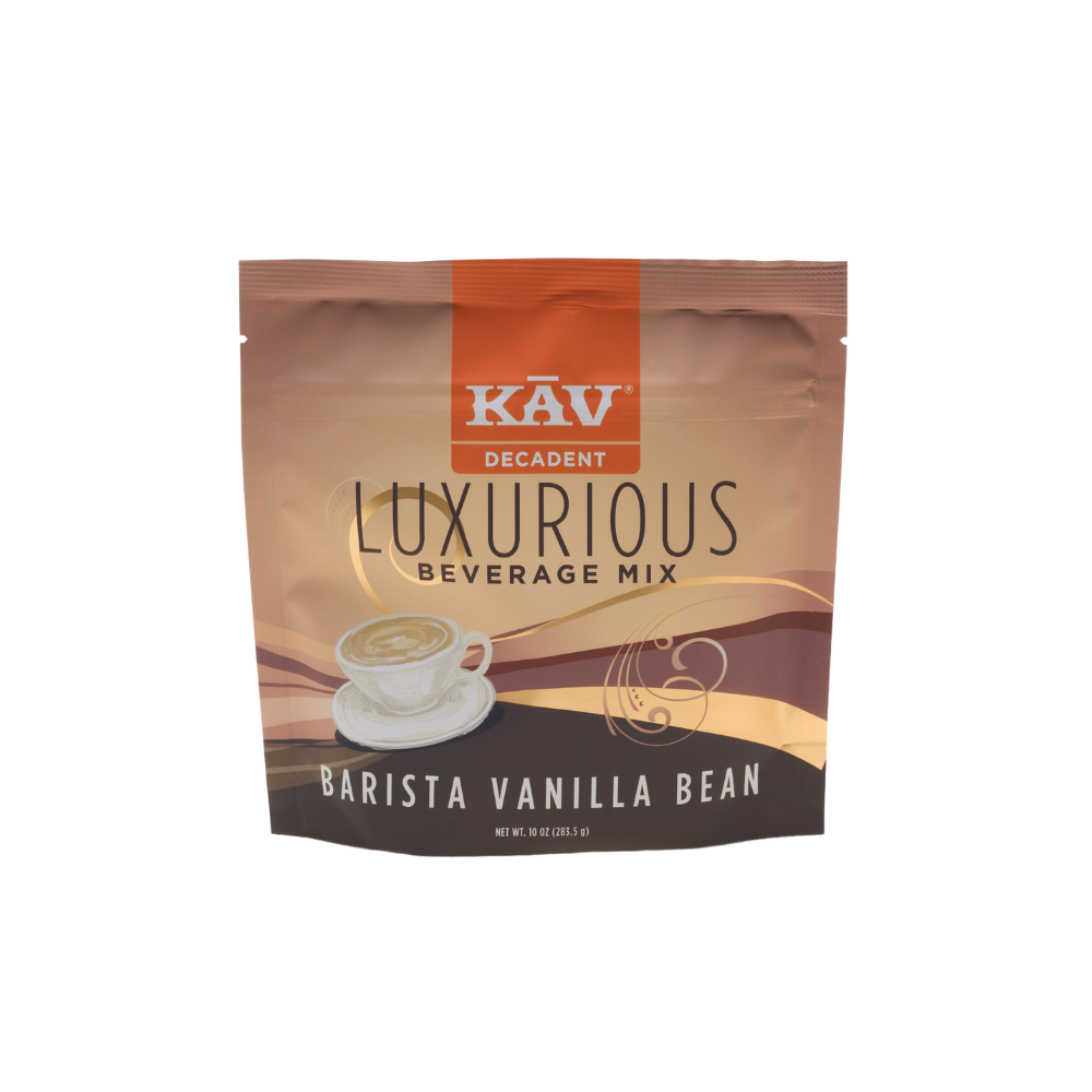 KAV Decadent Luxurious Barista Vanilla Bean Beverage Mix