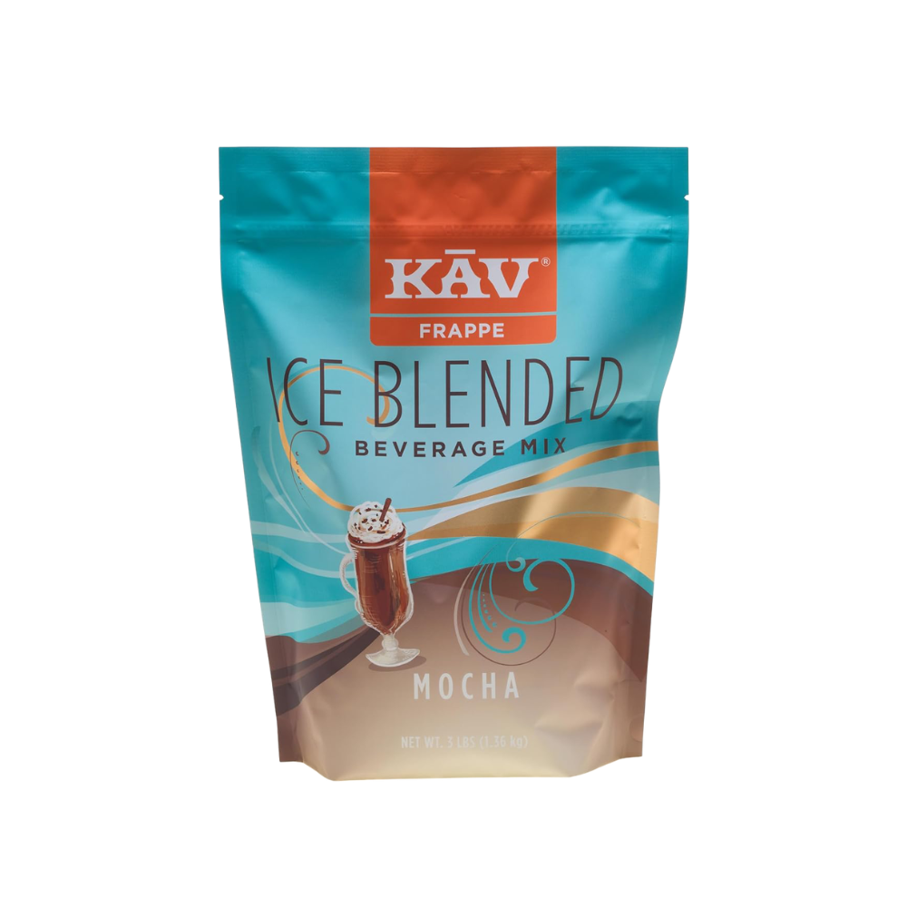 KAV Frappe Ice Blended Mocha Beverage Mix