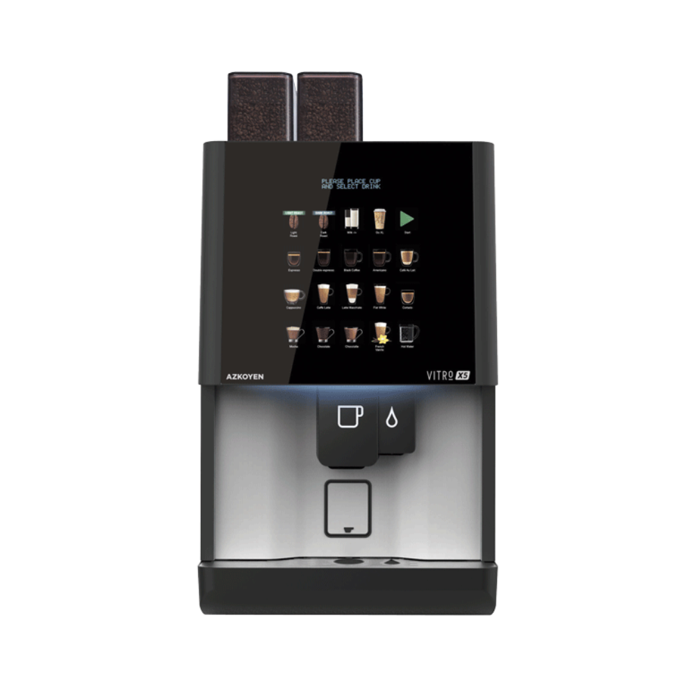 Azkoyen Vitro X5 Double Bean Espresso Machine