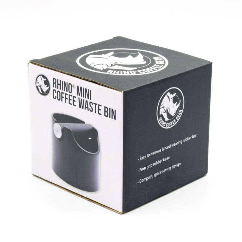 Rhino Coffee Gear Mini Waste Bin - Black