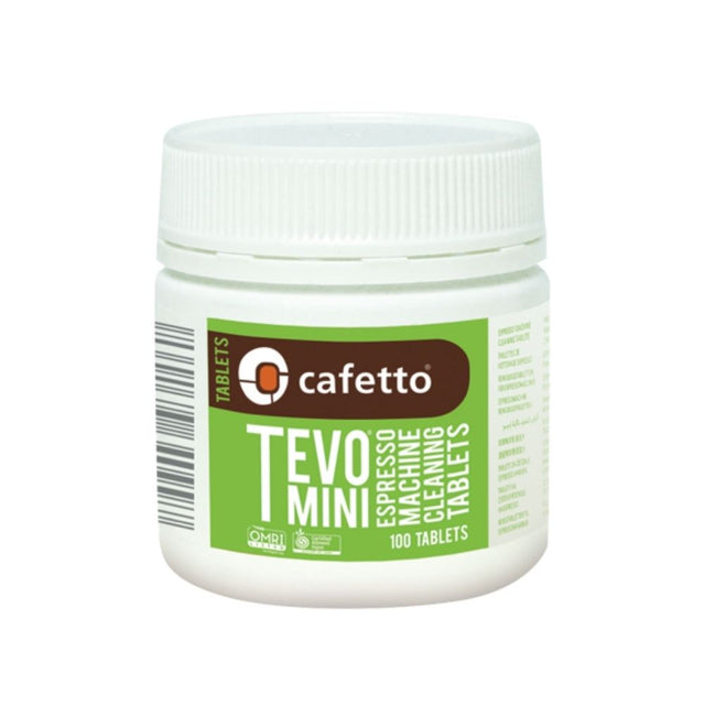 Organic and Convenient Cafetto Tevo Mini Tablets for Espresso Machine Cleaning