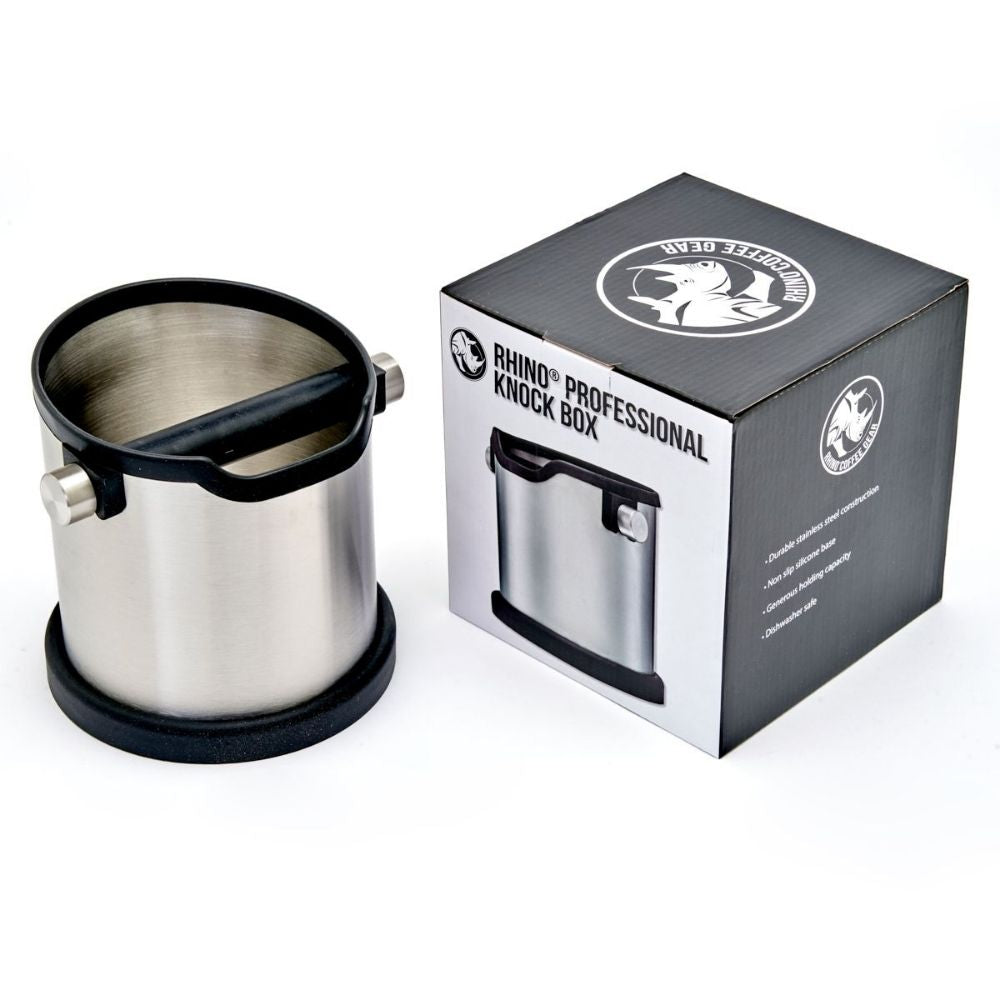 Rhino Coffee Gear Stainless Steel Knock Box